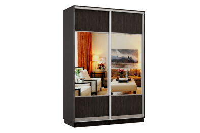 Шкаф-купе Премьер Лайт 12 (05;05) двухдверный