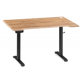 Компьютерный стол Маркос с механизмом подъема 140х80х75, черный