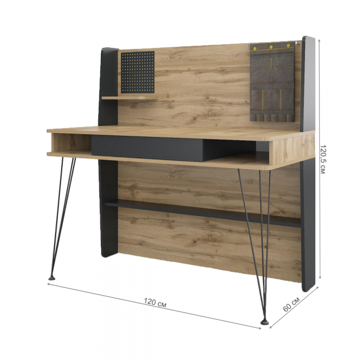 Прямые компьютерные столы, Письменный стол Нобира