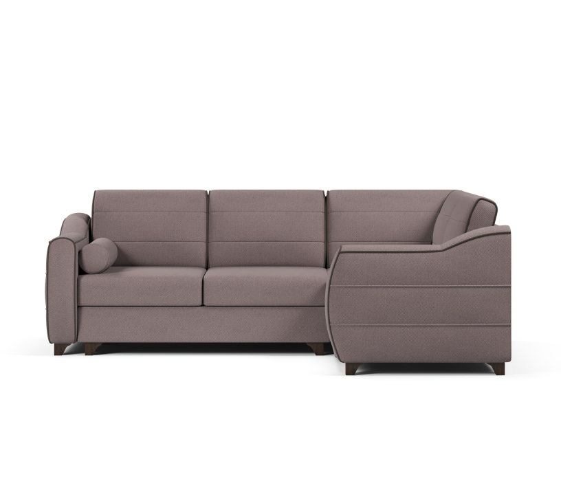 Диваны угловые в гостиную, Диван-кровать угловой Френсис еврокнижка, велюр