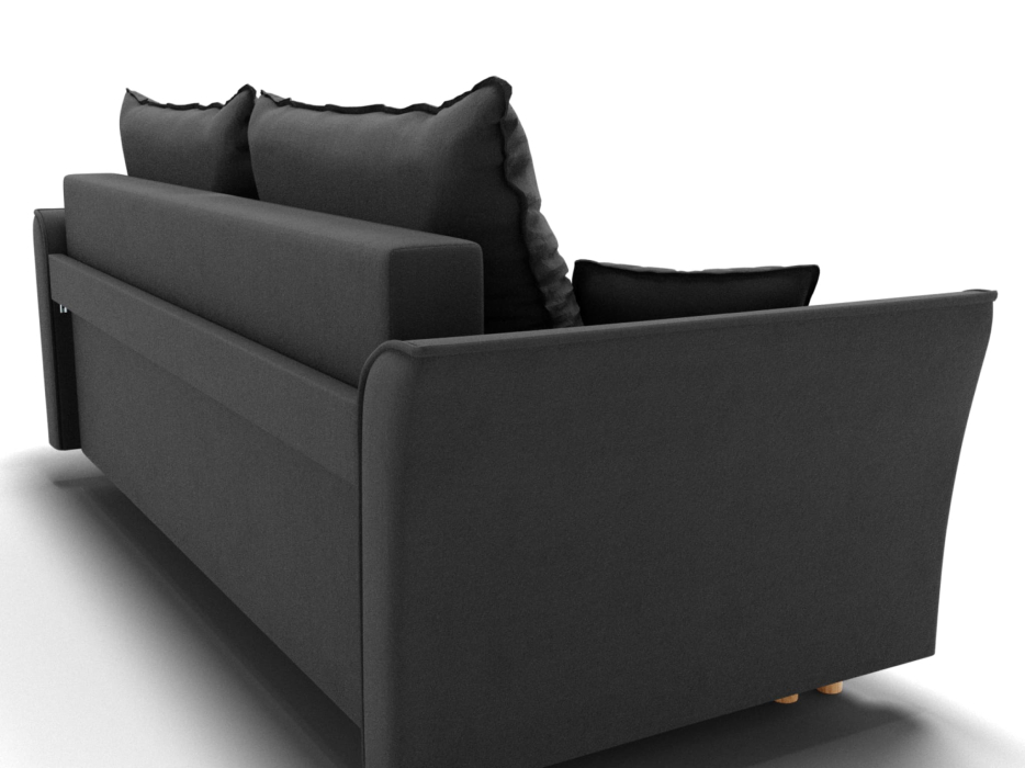 Диваны еврокнижки, Прямой диван Наоми,еврокнижка,велюр