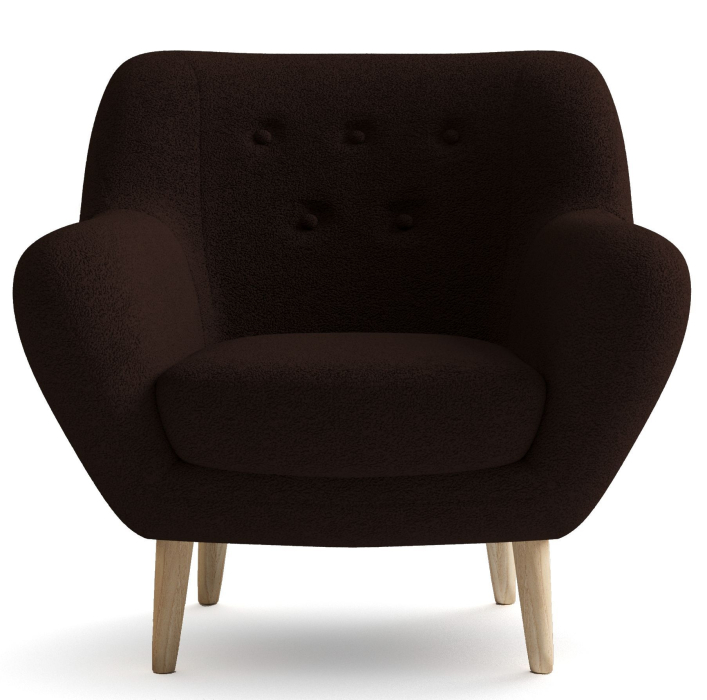 Кресло для отдыха, Кресло Элефант мягкое, Искусственный мех