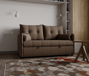 Прямой диван Палермо,выкатной,велюр