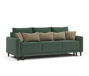 Диван-кровать прямой Дайкири еврокнижка, велюр