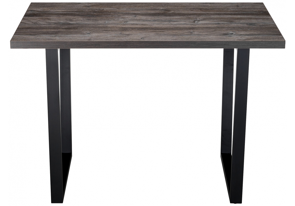 Обеденные столы, Стол деревянный Эльпатия 110 (черный матовый)