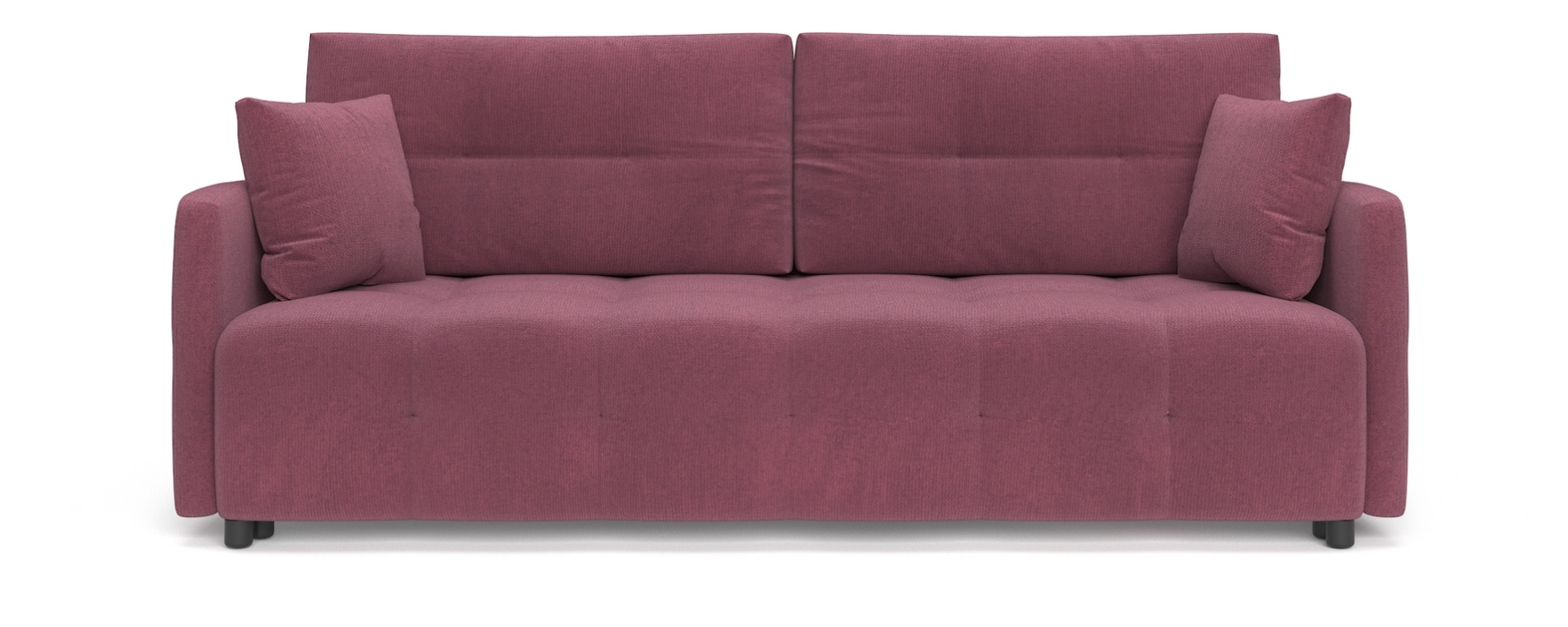 Диваны с ящиком для белья, Диван-кровать Квадро, велюр