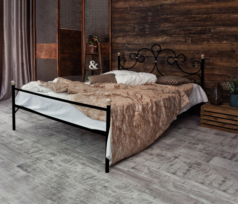Кованые кровати, Кованая кровать Флоренция 1.6 с одной спинкой