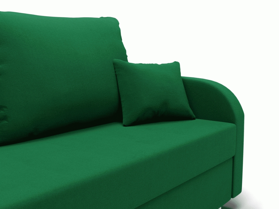 Диваны еврокнижки, Прямой диван Оазис,еврокнижка,велюр