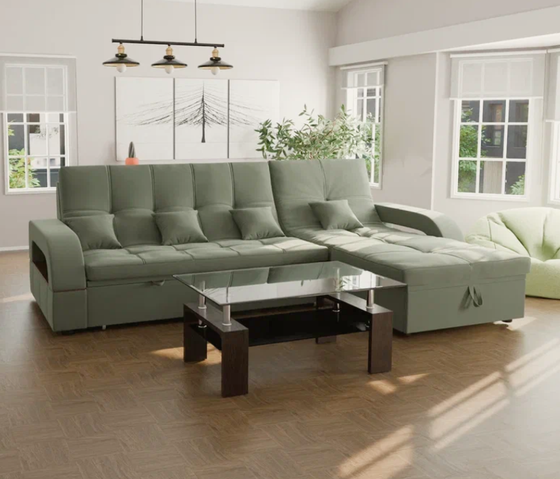 Диваны модульные угловые, Модульный диван Майами-2,микровелюр,антивандальная ткань,венеция