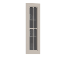 MODERN, MODERN фасад для шкафа навесного со стеклом 30х92 см
