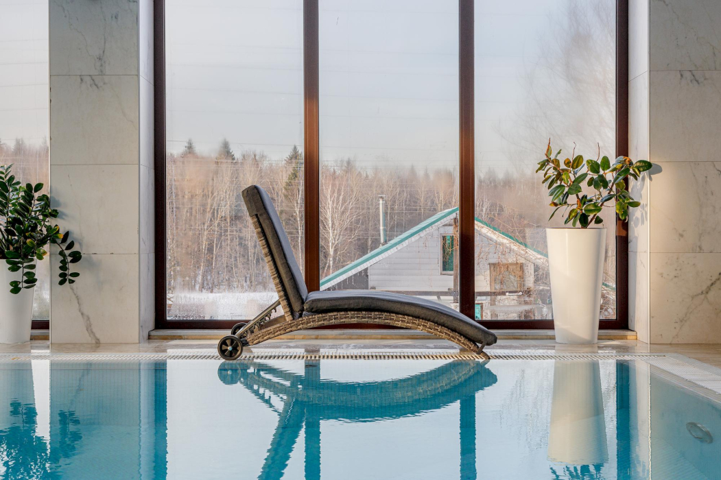 Шезлонги, Шезлонг AGATA серый с матрасом