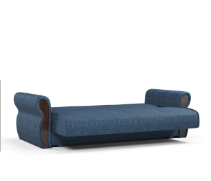 Диван-кровать прямой Делюкс книжка, рогожка