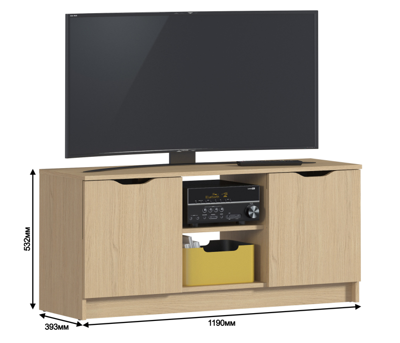 ТВ-тумбы, Тумба под телевизор Бруклин СБ-3254