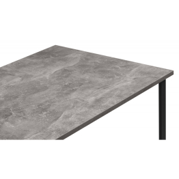 Деревянный стол Лиман 140 х 80 (черные ноги)