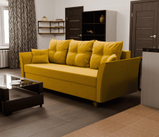 Диваны еврокнижки, Прямой диван Пандора,еврокнижка,велюр