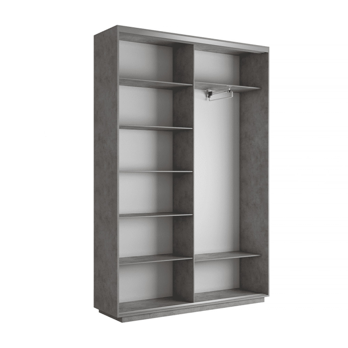 Шкафы-купе 2-х дверные, Шкаф-купе Экспресс 2-х дверный Фотопечать Квадрат Стекла 140х45х220