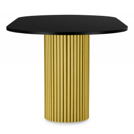 Стол Барон О 160 х 90 (золотые ноги)