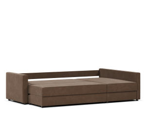 Диван угловой Фрисби дельфин, велюр