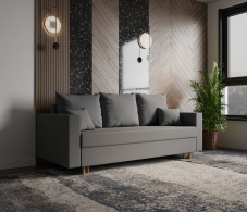 Диваны еврокнижки, Прямой диван Адам,еврокнижка,велюр