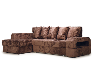 Угловой диван Марго 1 (левый), велюр