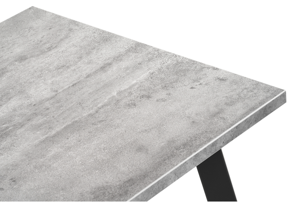 Обеденные столы, Стол деревянный Тринити Лофт 140 25 мм (матовый черный)