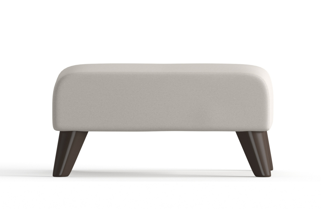 Пуф в прихожую, Пуф Барон на ножках, велюр