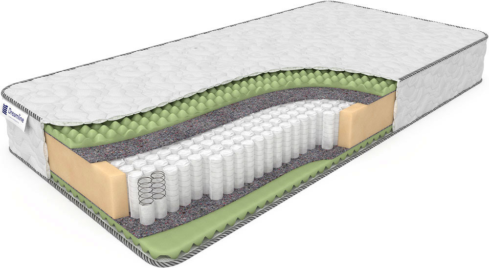 Другие размеры, Матрас DreamLine Komfort Massage S1000 1400x1950