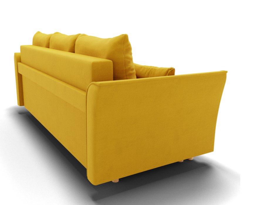 Диваны еврокнижки, Прямой диван Мелодия,НПБ,еврокнижка,велюр