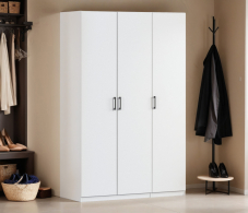 Для одежды, Шкаф трехдверный Макс 1500 мм, вариант №2 (ЛДСП)