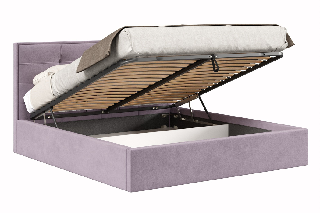 Мягкая кровать, Кровать Римини 1800 с подъёмным механизмом
