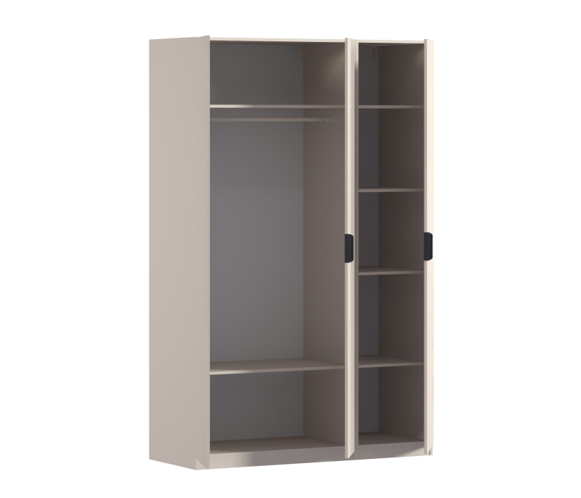 Для одежды, Шкаф трехдверный Макс 1500 мм, вариант №1 (ЛДСП/МДФ)