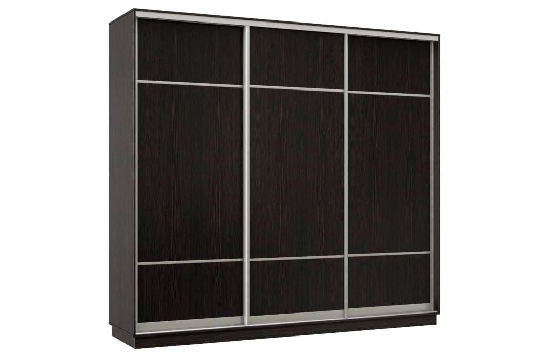 Шкафы-купе 3-х дверные, Шкаф-купе Премьер Лайт 60 (08;08;08) трехдверный