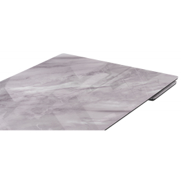 Стеклянный стол Блэкберн new 140(200)х80х75