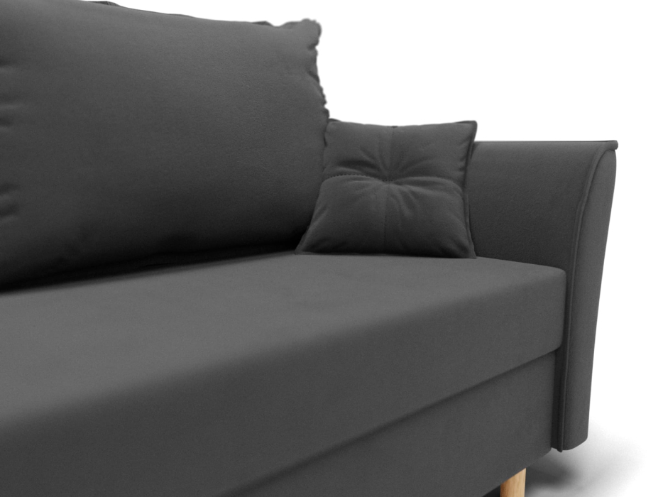 Диваны еврокнижки, Прямой диван Наоми,еврокнижка,велюр