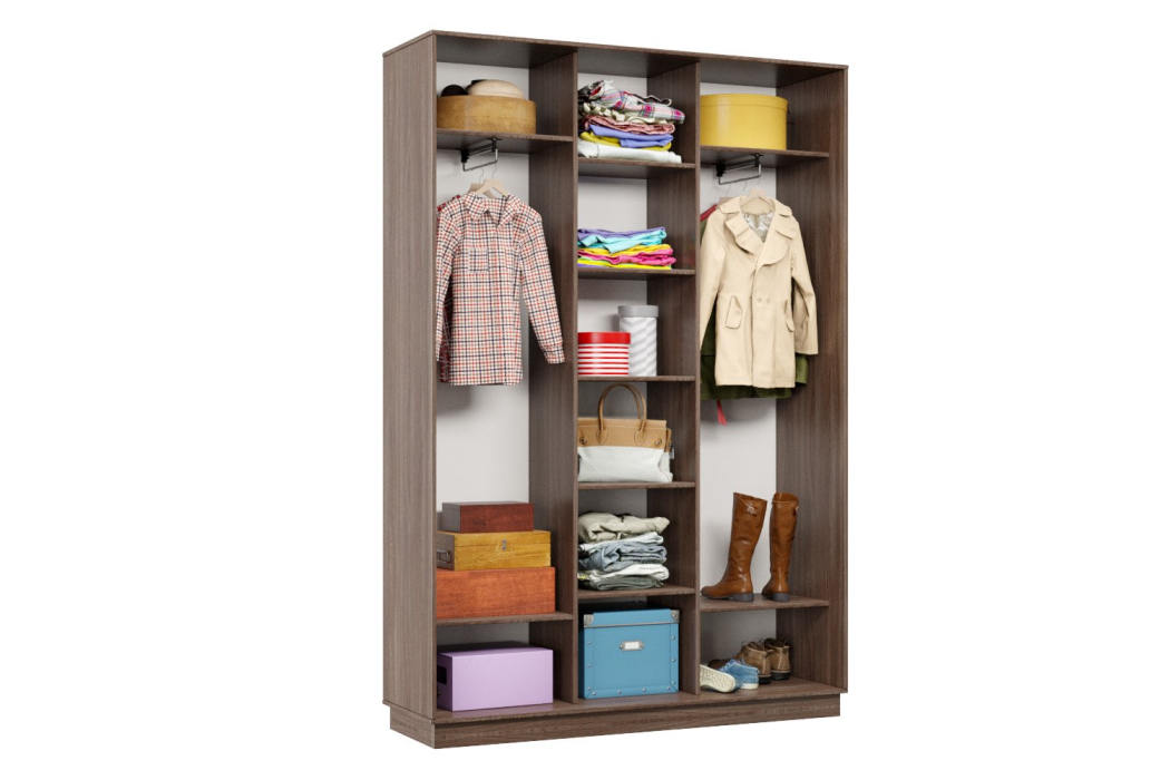 Шкафы-купе, Шкаф-купе Премьер 19 (16;16;16) трёхдверный