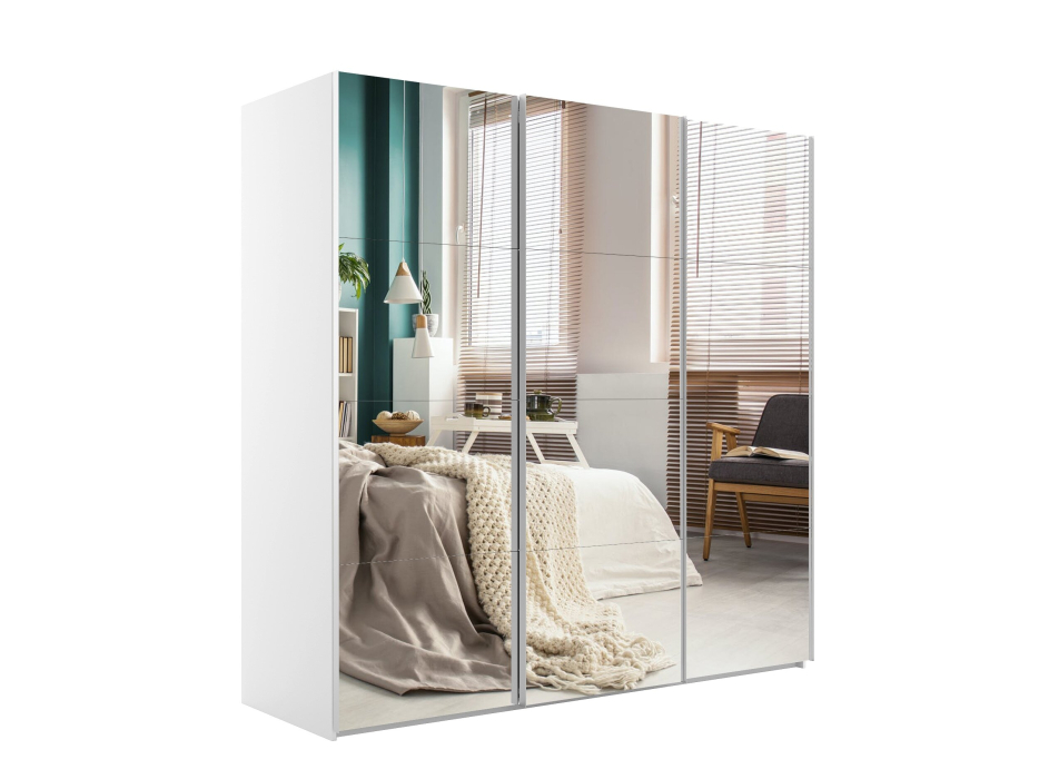 Шкафы-купе 3-х дверные, Шкаф-купе Эста Зеркало+Зеркало+Зеркало 240х66х240