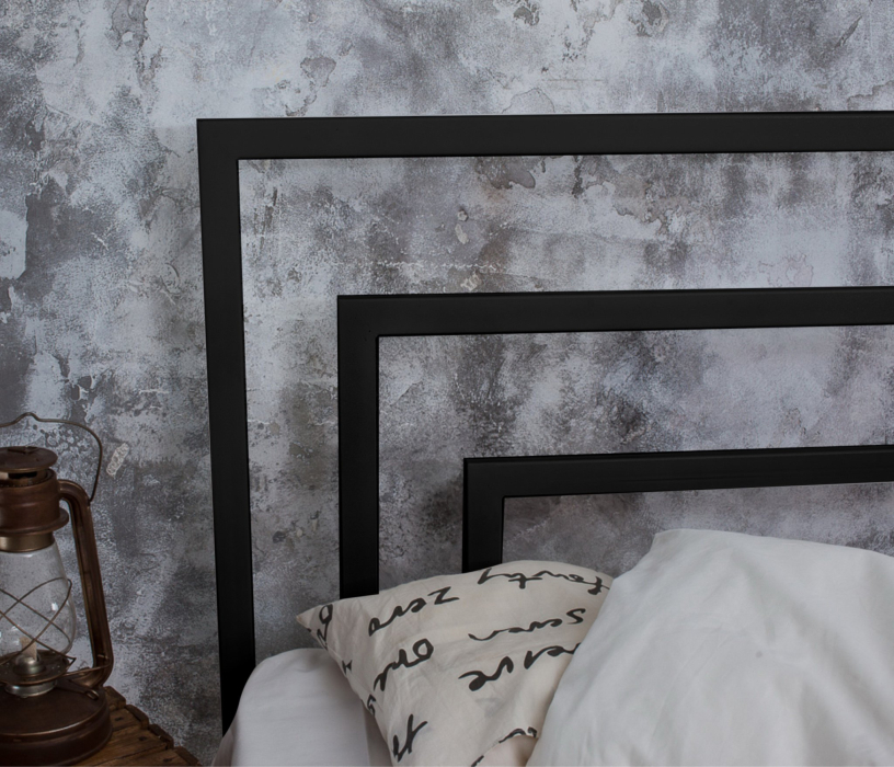 Кровати 160 см, Металлическая кровать Атланта 1.6