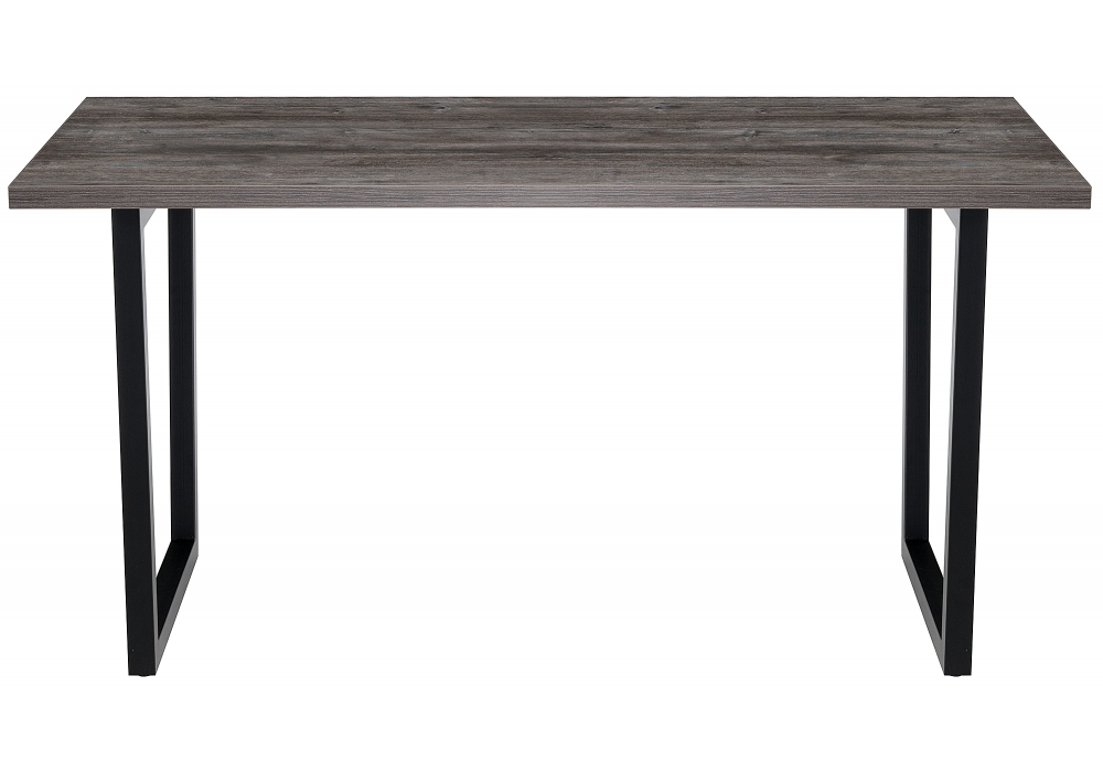 Обеденные столы, Стол деревянный Эльпатия 150 (черный матовый)