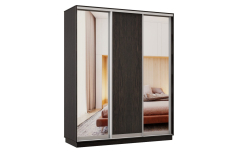 Шкафы-купе 3-х дверные, Шкаф-купе Премьер Лайт 36 (01;02;01) трехдверный