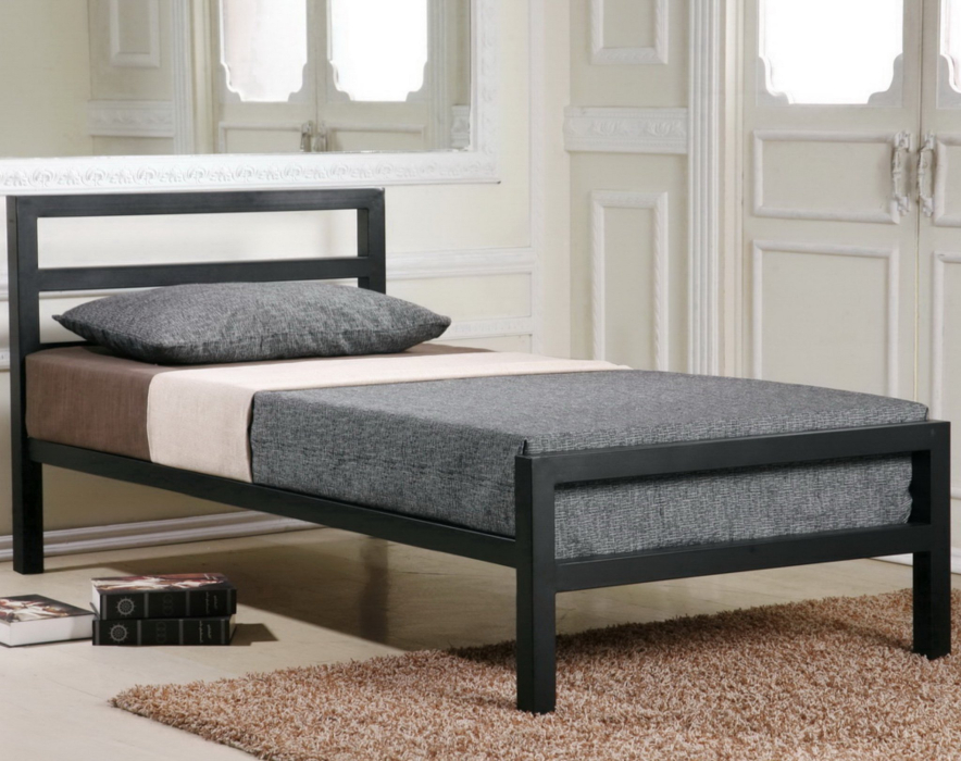 Кровати 90 см, Кровать в стиле лофт Аристо 0.9