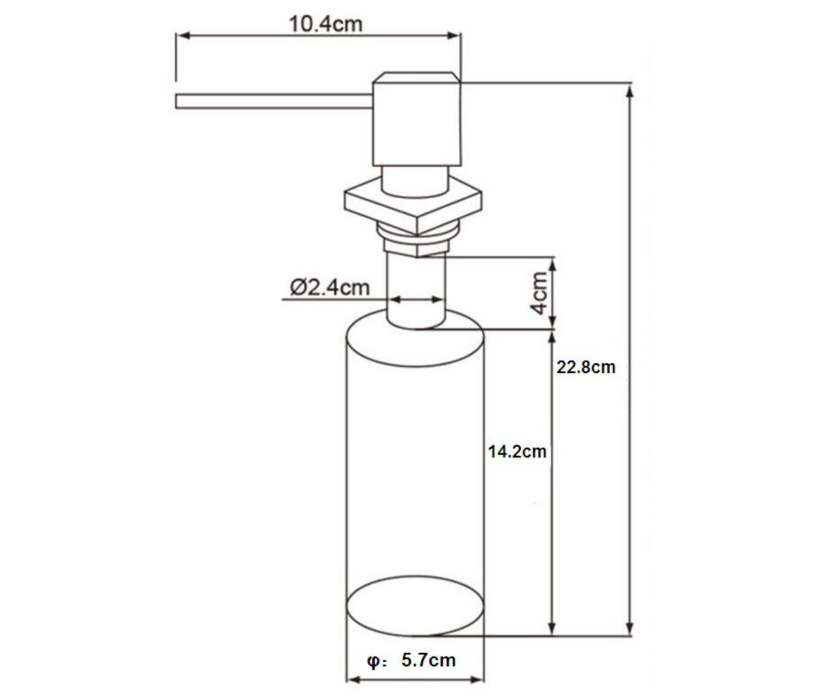 Аксессуары для кухни, Дозатор OL-401FS