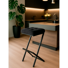 Барный стул Амаури, велюр