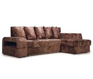 Угловой диван Марго 1 (правый), велюр