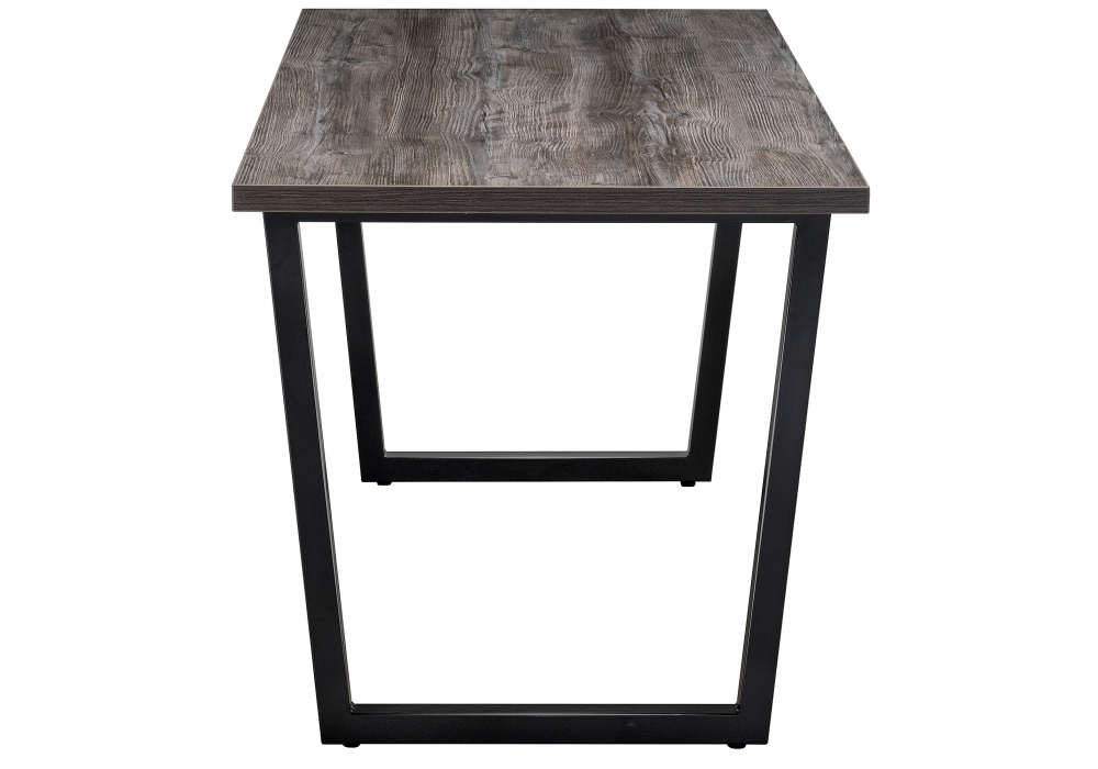 Обеденные столы, Стол деревянный Эльпатия 150 (черный матовый)