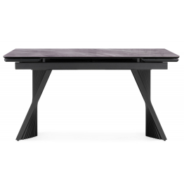 Стеклянный стол Вейв 140(200)х80