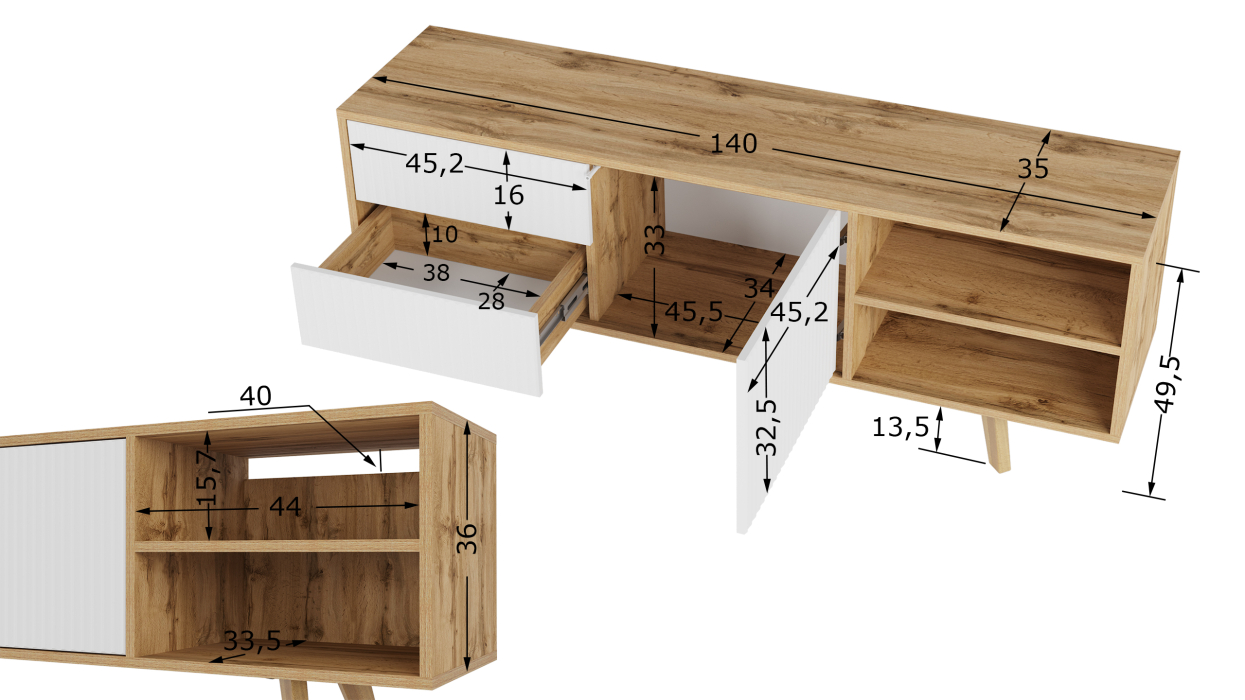 ТВ-тумбы, Тумба под ТВ Хагги