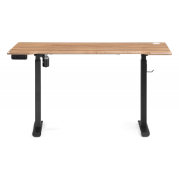 Компьютерный стол Маркос с механизмом подъема 140х80х75, черный