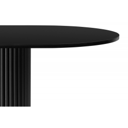 Стол Барон О 200 х 90 (черные ноги)