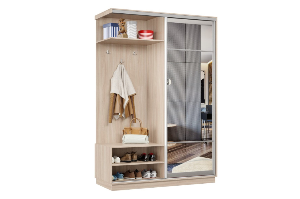 Прихожие, Прихожая Премьер 04 Лайт 11 Левая