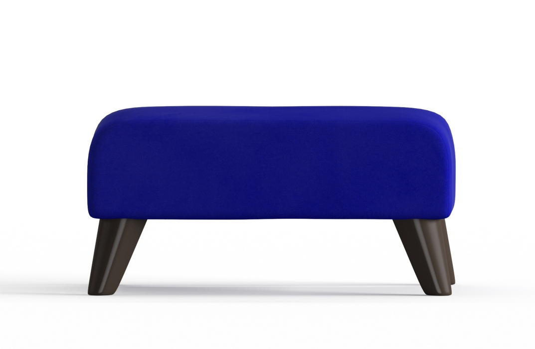 Пуф в прихожую, Пуф Барон на ножках, велюр